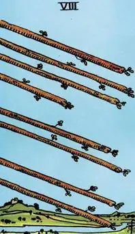 Eight of Wands