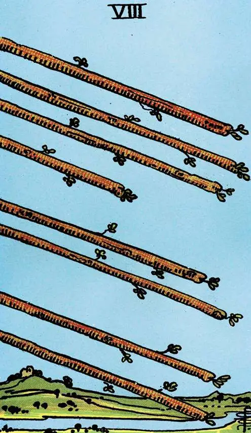 Eight of Wands