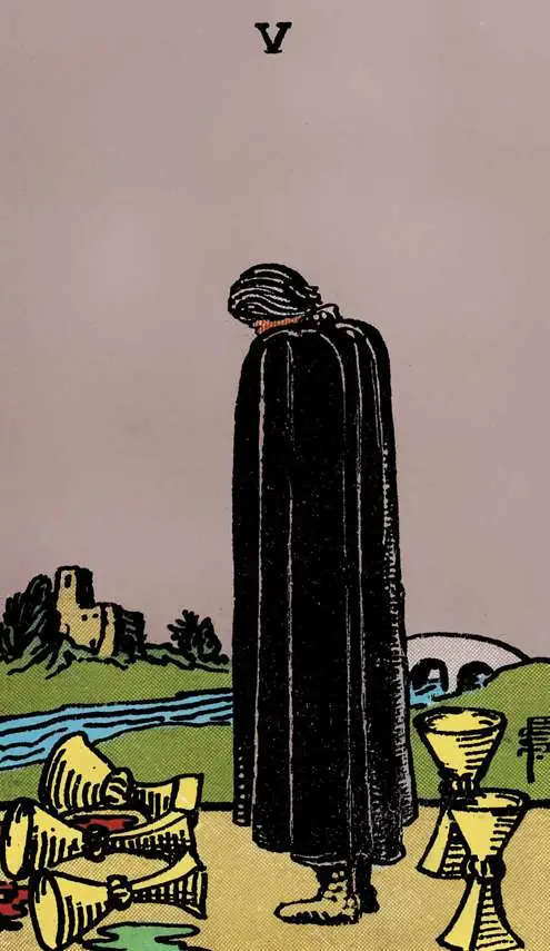 Five of Cups