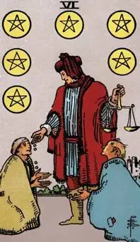 Six of Pentacles