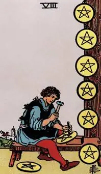 Eight of Pentacles